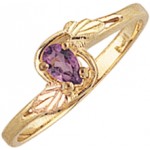 Amethyst Ladies' Ring - By Mt Rushmore